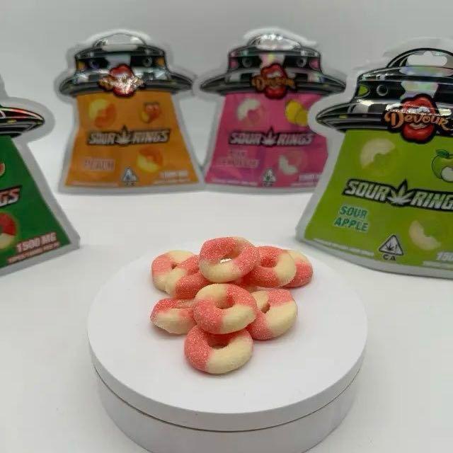 Devour Sour Ring 1500mg gummies
